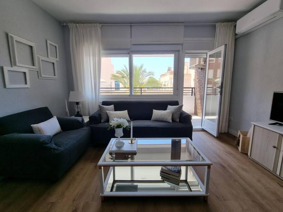 Aguadulce, Apto Santa Monica 2 Hab Con Terraza, Aire, Wifi, A 5 Min De La Playa Aguadulce  Luaran gambar